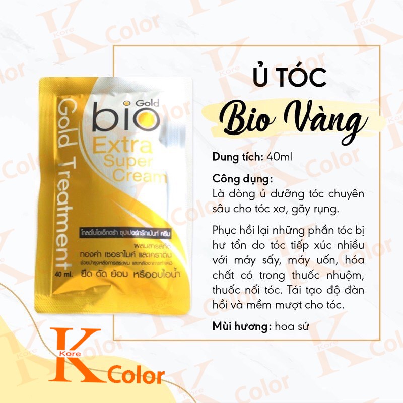 Ủ Tóc  BIOTIN COLLAGEN kcolor siêu mềm muợt , phục hồi tóc