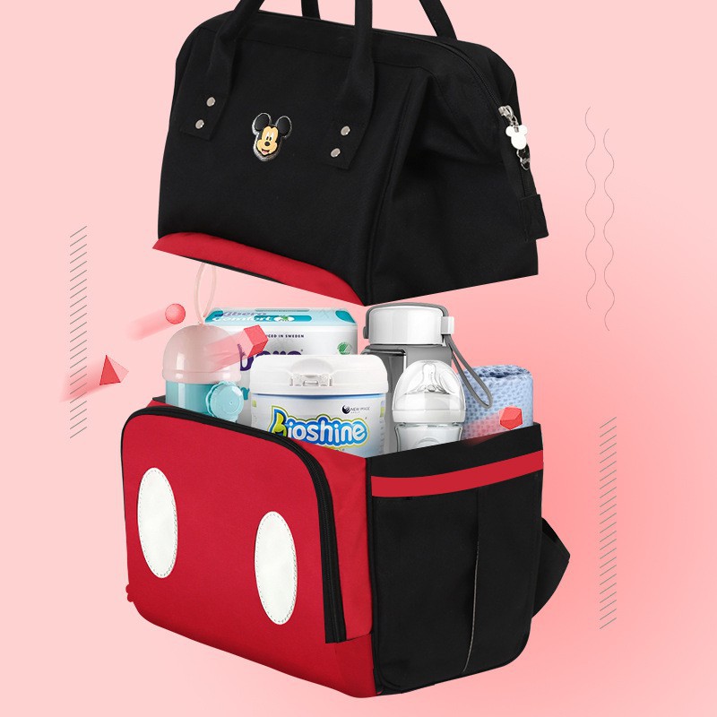 Balo họa tiết Disney cho mẹ đựng đồ bỉm sữa