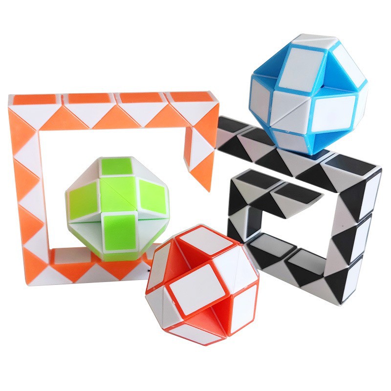 Đồ chơi rubik biến hình lắp ráp được nhiều mẫu