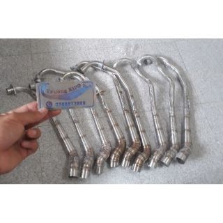 Cổ pô 2 khúc inox 304