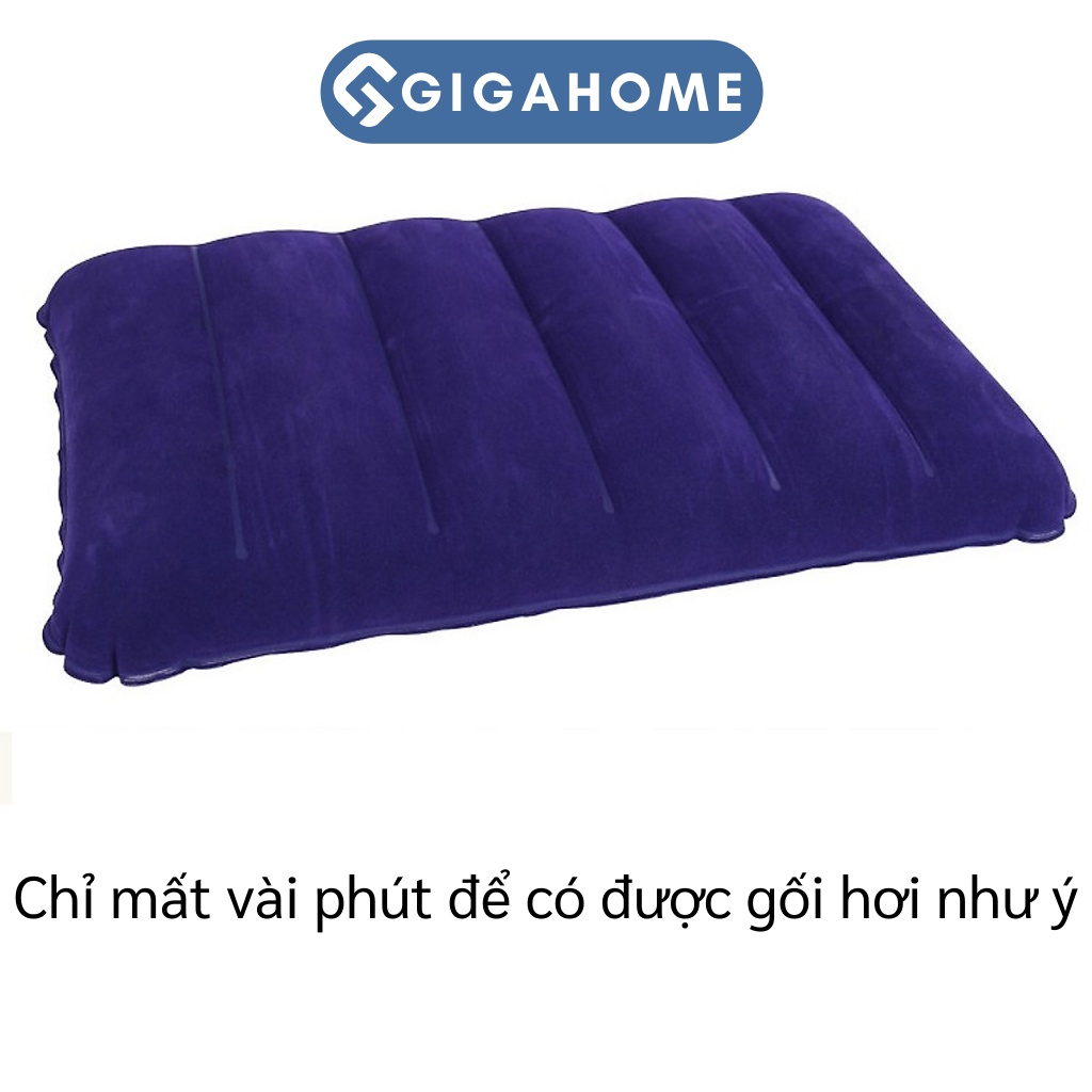Gối Hơi Gấp Gọn GIGAHOME Du Lịch, Dã Ngoại, Văn Phòng Tiên Lợi 4528