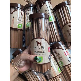 HỘP 50 CÂY BÚT CHÌ GỖ 2B