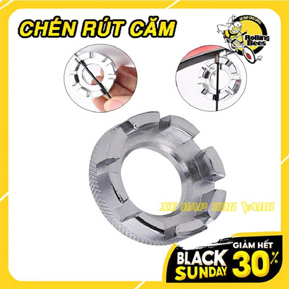 Chén Rút Căm Xe Đạp, Xe máy Xi mạ bền Bỉ dễ sử dụng