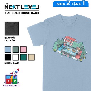 Áo thun Pokémon: Let's Go - Switch Unisex THE NEXT LEVEL, Cotton 100% 7 màu nam nữ  - BT0004