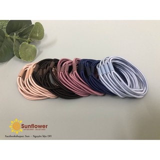 Set 5 chun ba sợi trơn
