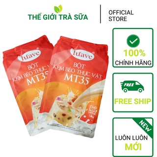 Bột sữa béo pha trà sữa Luave Chính hãng  - Indo com bo 2 bịch (1KG)-  Nguyên liệu pha chế trà sữa