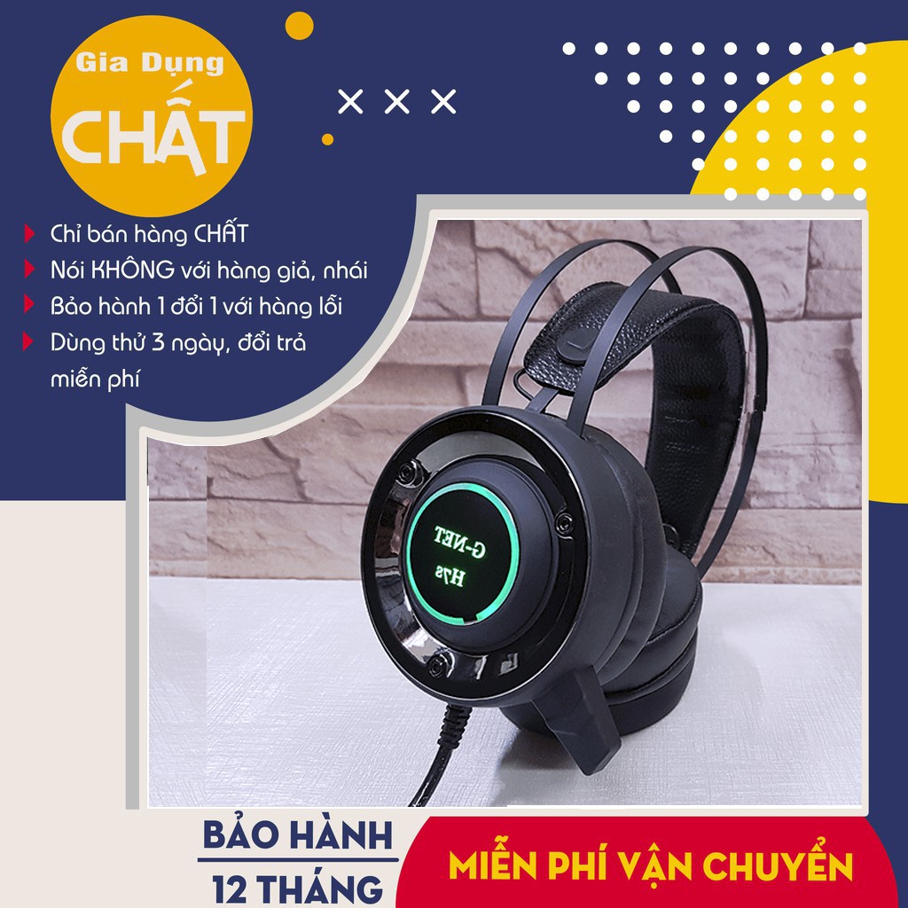 [Hàng Chính Hãng] Tai nghe gaming G-NET H7S, Tai nghe game G-NET H7S - Bảo hành 24 tháng