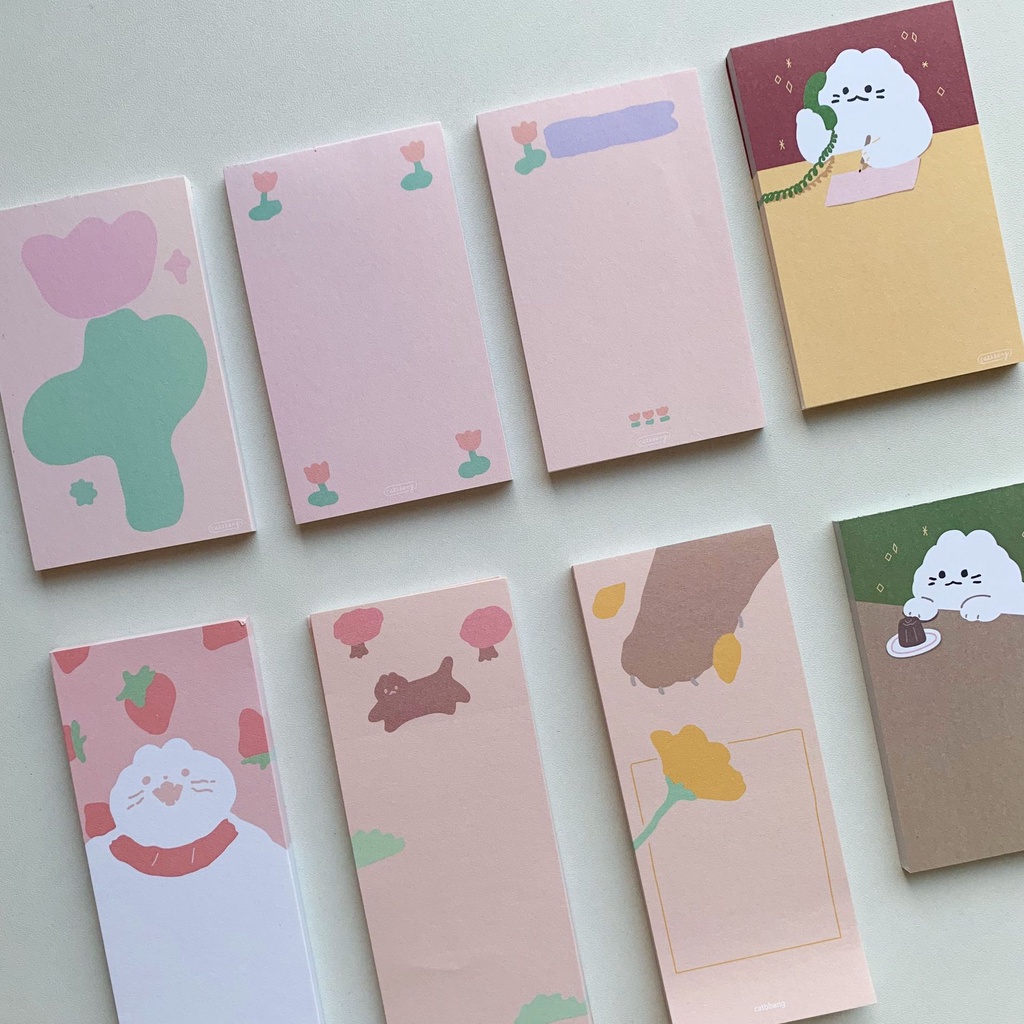 Sổ Tay Lưu ý Hình Mèo Xinh Xắn
