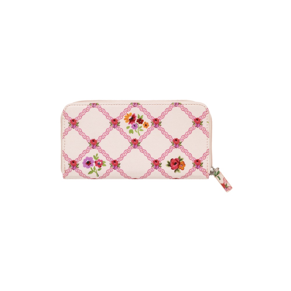 Cath Kidston - Ví nữ dài/Continental Zip Wallet - Beatrix Potte Wallet PL01 - Cream -1054552