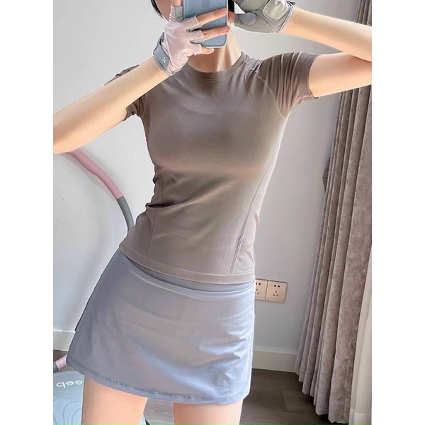 Áo thun dệt tay chữ NEW gym,thể thao,yoga