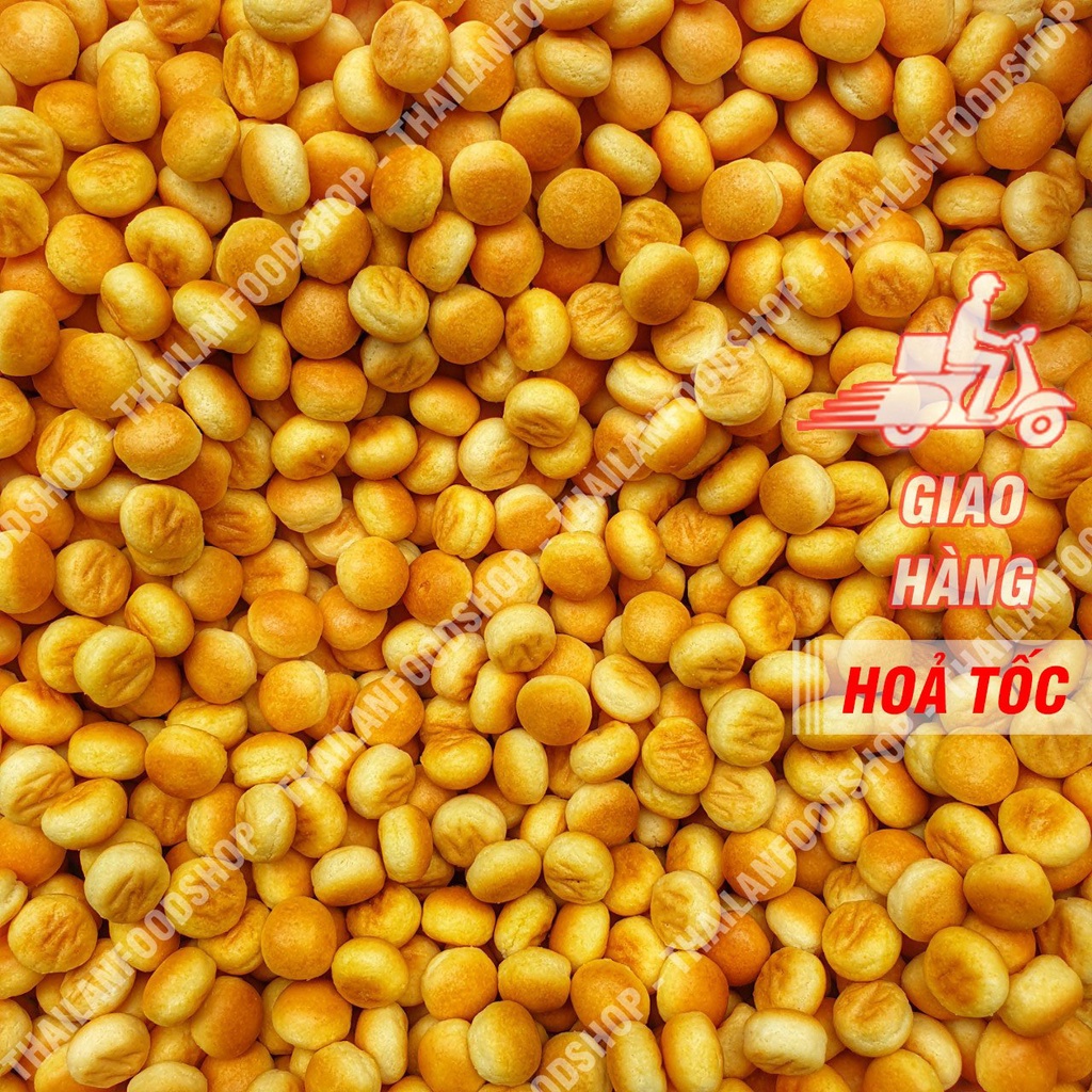 Bánh Hạt Ngọc (Bánh Nút - Bánh Quy Giòn) Lon 250Gram