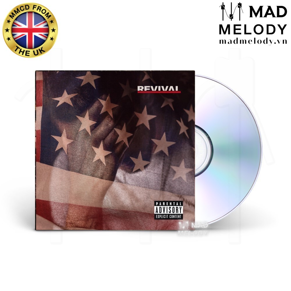 Eminem - Revival 2017 CD (Explicit) [Đĩa CD album nhạc nhập khẩu UK, Demo & Open Box]