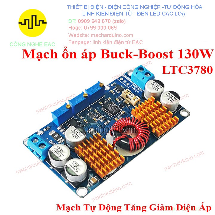 Module Ổn Áp Buck-Boost LT3780 Có Điều Chỉnh Điện Áp, Dòng Điện