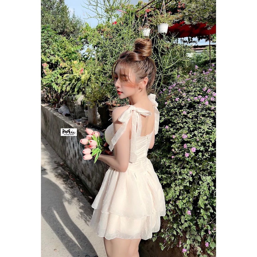 Váy chấm bi 2S Hot Girl Sang Xịn Mịn  hOT HOT