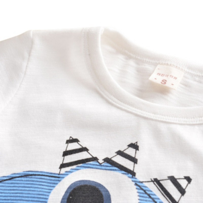 Bộ áo thun + quần mùa hè cho bé trai