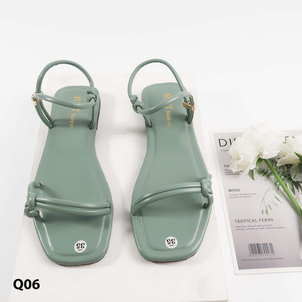 Sandal thắt nút độc đáo HMTShoes Q06