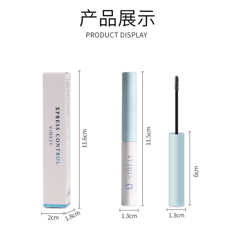[Hàng mới về] Mascara dạng lỏng có màu trong mờ lâu trôi chống thấm nước không dính