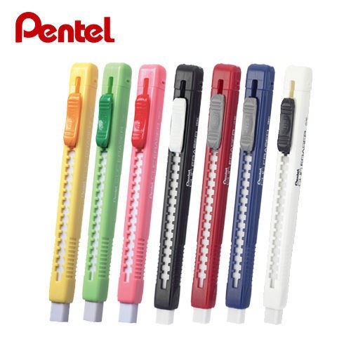 Gôm Tẩy Dạng Bút Cao Cấp Pentel Clic Eraser ZE80 | Dễ Dàng Tiện Lợi Khi Sử Dụng