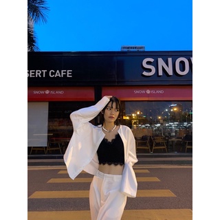 áo croptop nam -nữ -M4outfit ( ảnh thật sau)