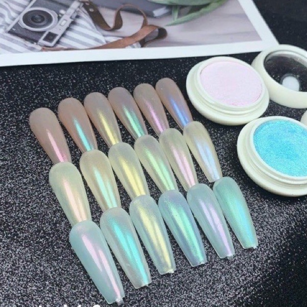 Tráng Gương Ánh Ngọc Trai - Crom tráng Gương Ánh Trai Set 6 Hũ