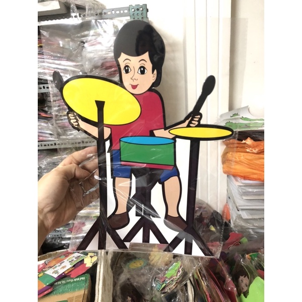 Tranh mút bitis dùng trang trí mầm non