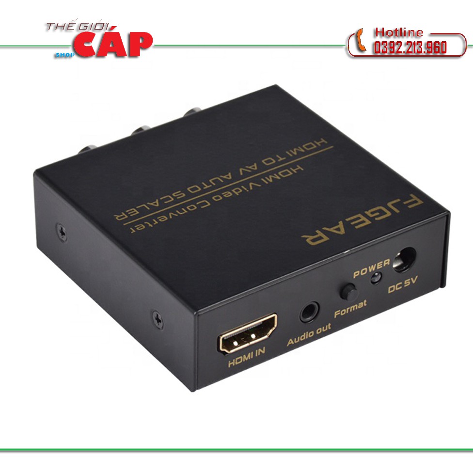 Bộ chuyển HDMI sang AV Audio Video Convert FJ-HA1308