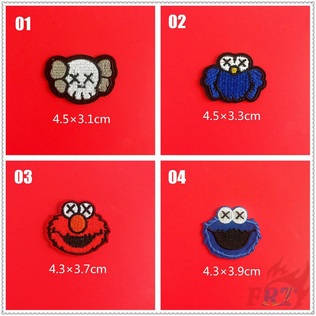 Miếng vá thêu ủi trang trí sửa quần áo DIY