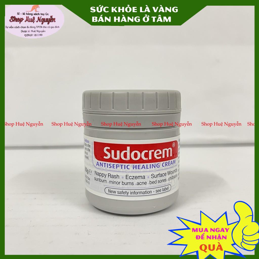 Kem chống hăm tã đa năng Sudocrem Healing Cream của Úc 60g và 125g