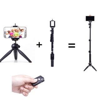 (Freeship) Gậy chụp hình YUNTEENG + TẶNG 1 Tripod Mini 288
