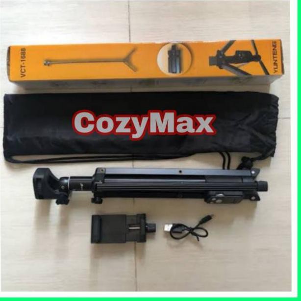 YUNTENG Gậy Ba Chân Kết Nối Bluetooth Kèm Điều Khiển Từ Xa 2 Trong 1 Vct-1688 Mới | BigBuy360 - bigbuy360.vn