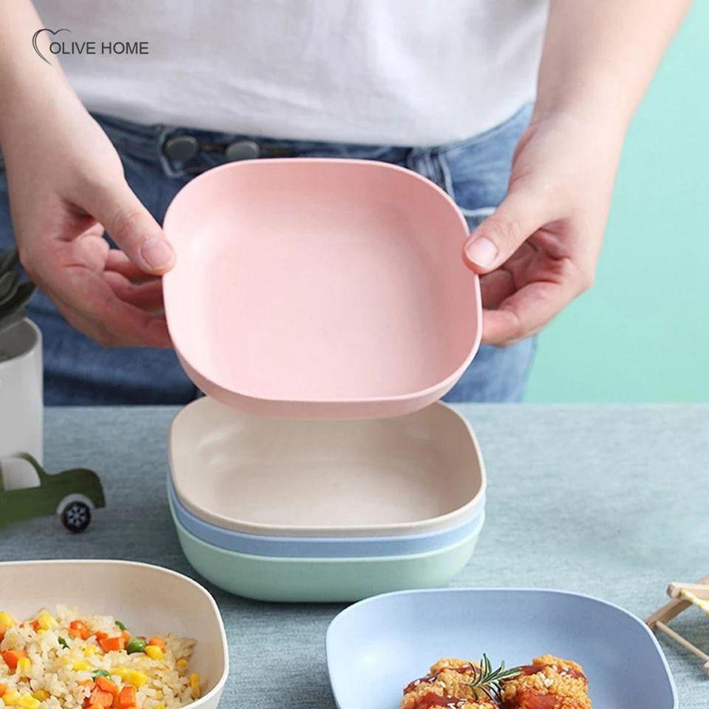 Tô Đựng Thức Ăn Bằng Nhựa Lúa Mạch Tiện Dụng Cho Gia Đình