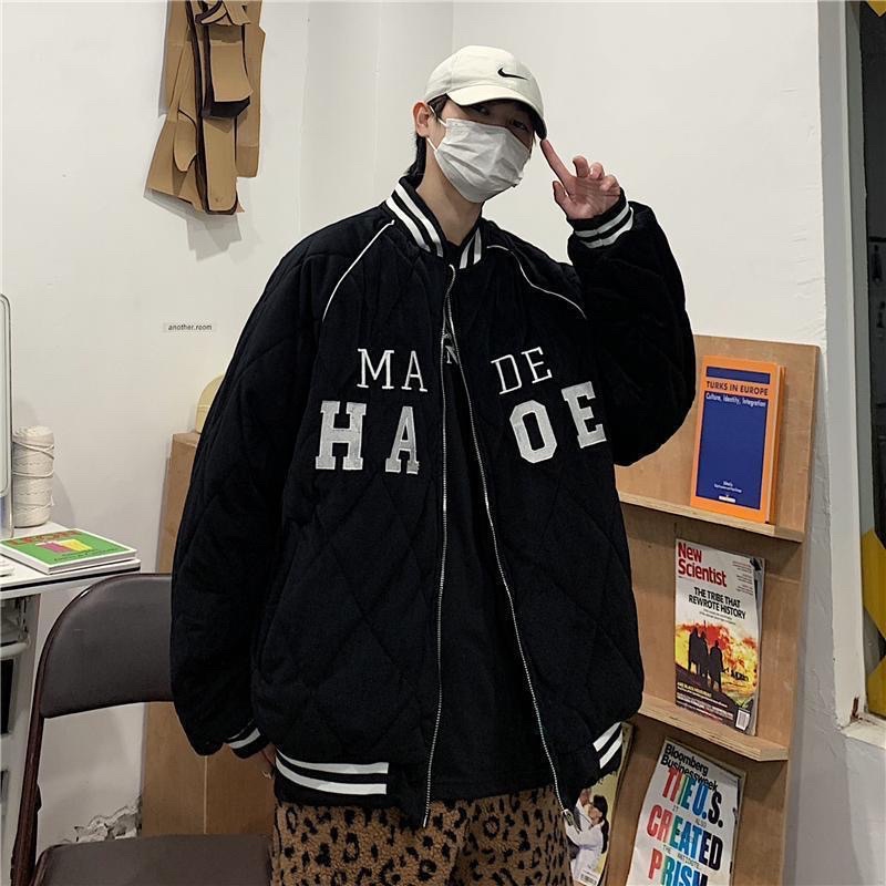 Áo bomber bóng chày unisex nam nữ bigsize phối đồ siêu yêu