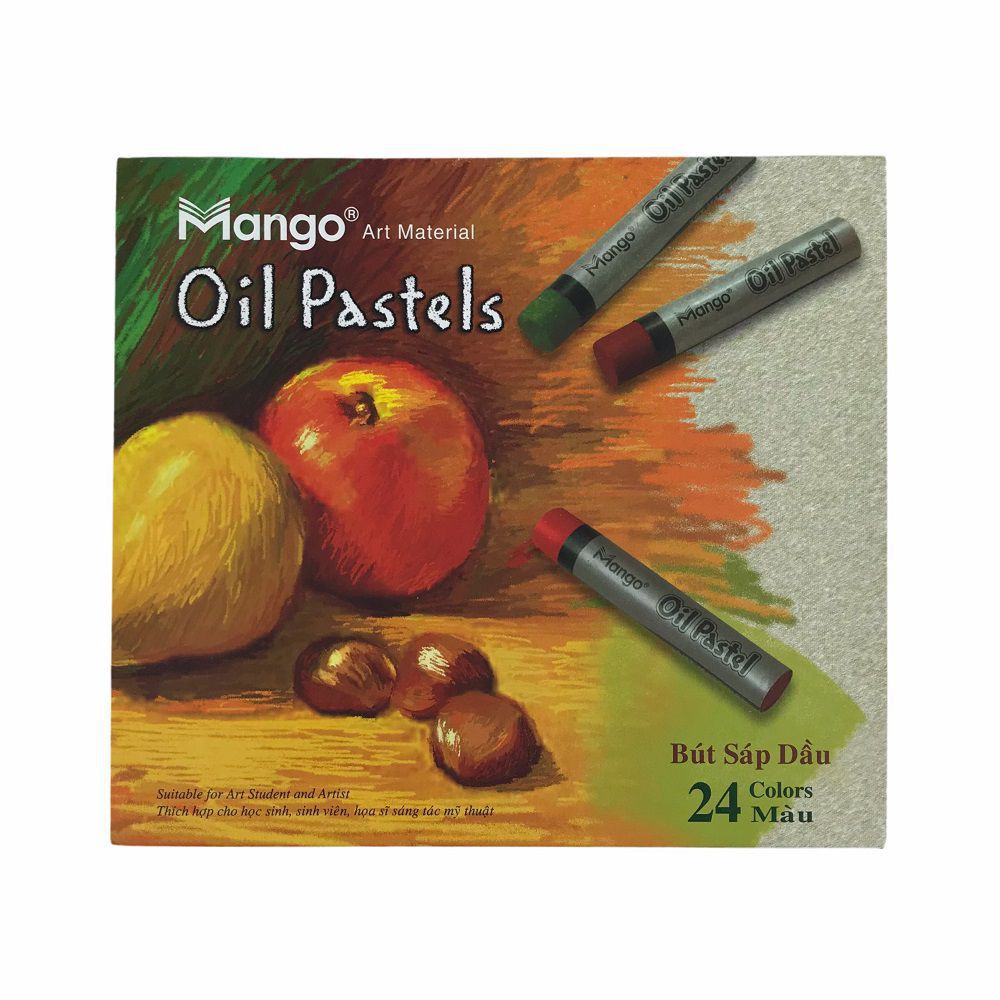 Bút sáp dầu 24 màu Mango - Mango Oil Pastels