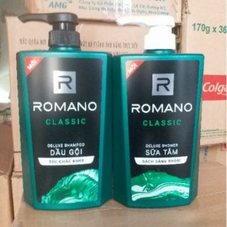 Dầu gội romano 650ml