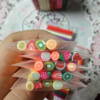 Combo 50 thanh nail đất sét trái cây