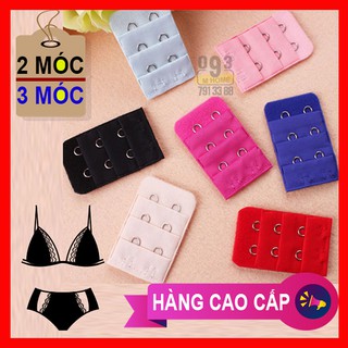 Móc nối rộng dây áo ngực loại bản 2 móc hoặc 3 móc