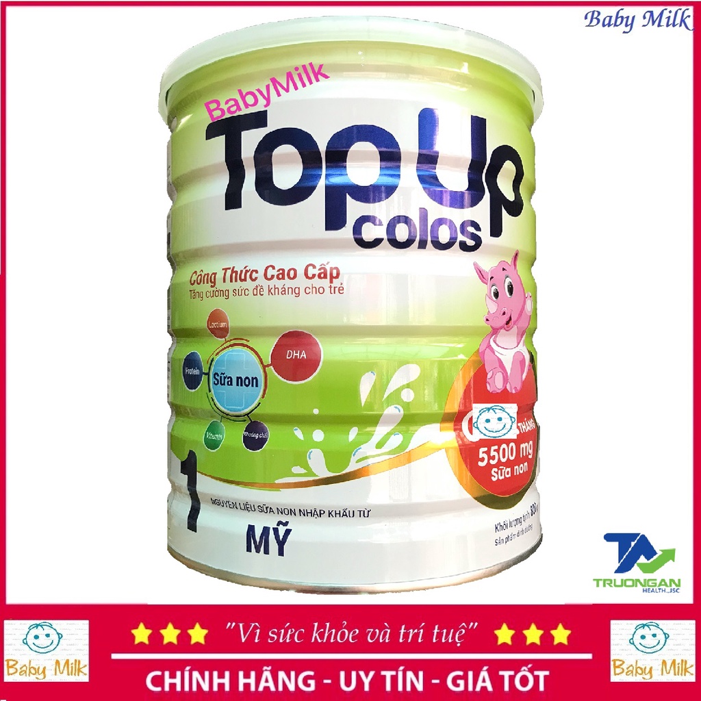 Combo 2 lon sữa Topup Colos