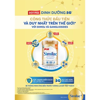 [Date 8.2025] Sữa Similac 5G lon số 1 Lon 900g