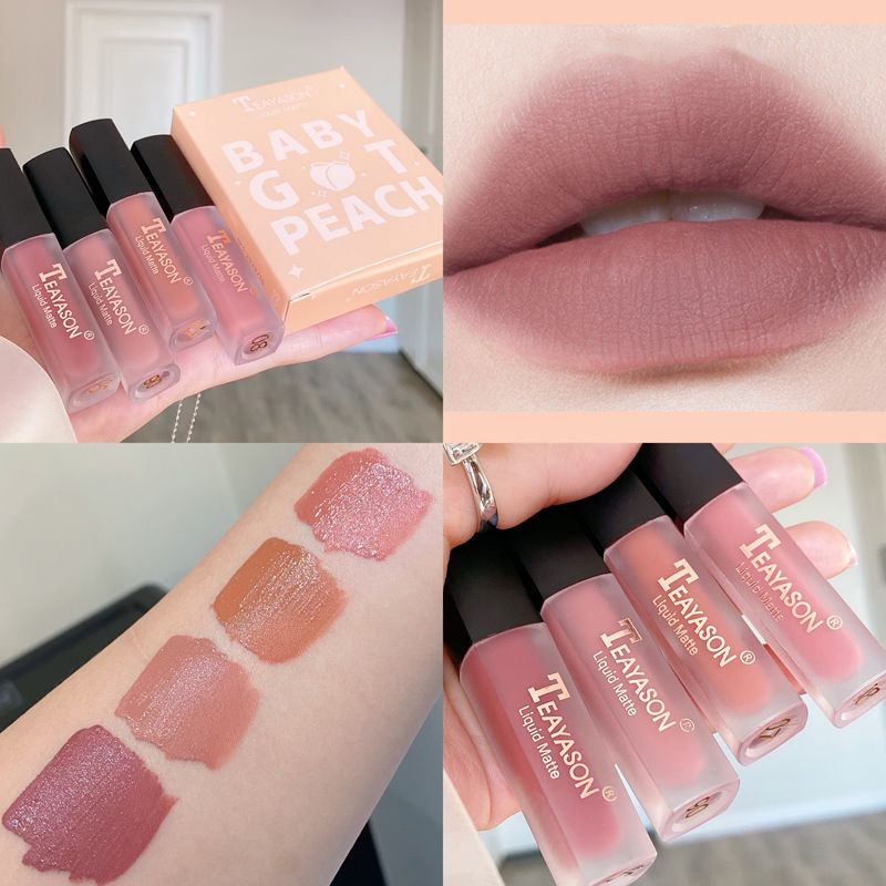 (Hàng Mới Về) Set 4 Thỏi Son Kem Teayason Tông Lì Chống Nước | BigBuy360 - bigbuy360.vn