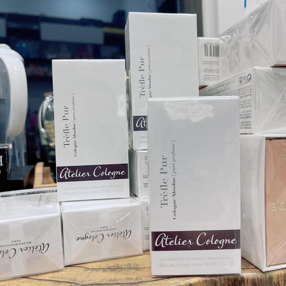 Nước hoa Atelier Cologne - Trefle Pur - Cologne Absolue 30ml ⚜️Hàng Authentic⚜️