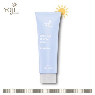 Kem chống nắng trẻ em yoji nature - base sun cream child