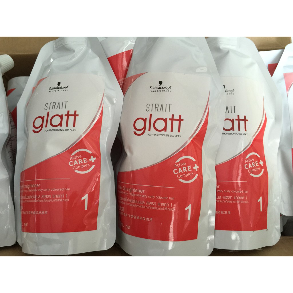 Thuốc uốn duỗi tóc Schwarzkopf Glatt Thái 400ml ( KHÔNG THUỐC DẬP
