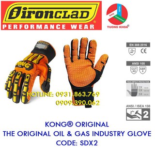 Găng tay kong original chống va đập code sdx2