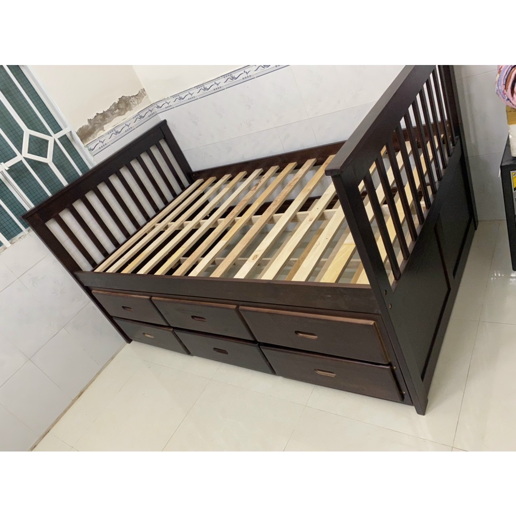 Giường Hộp 2 Tầng Gỗ Tự Nhiên Nội Thất Juno Sofa