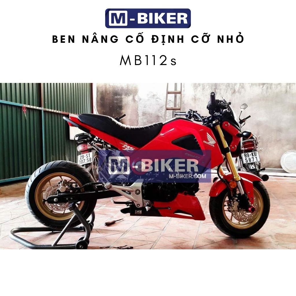 Ben nâng xe cố định cho xe moto các loại.