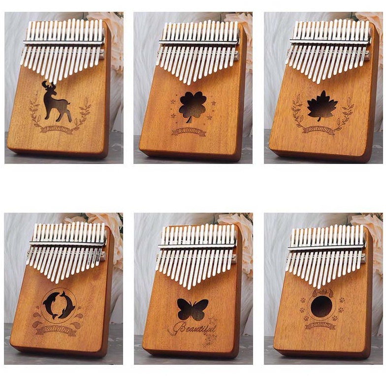 Đàn Kalimba 17Phím -Đàn Kalimba Thumbs Piano Sử Dụng Ngón Tay Tặng kèm Full bộ phụ kiện JDX01