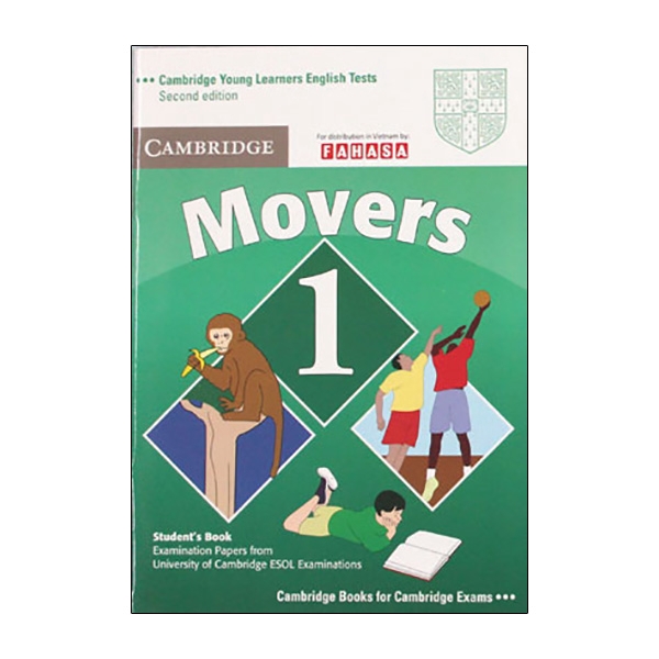 Sách - Cambridge Young Learner English Test Movers 1 SB FAHASA Reprint Edition