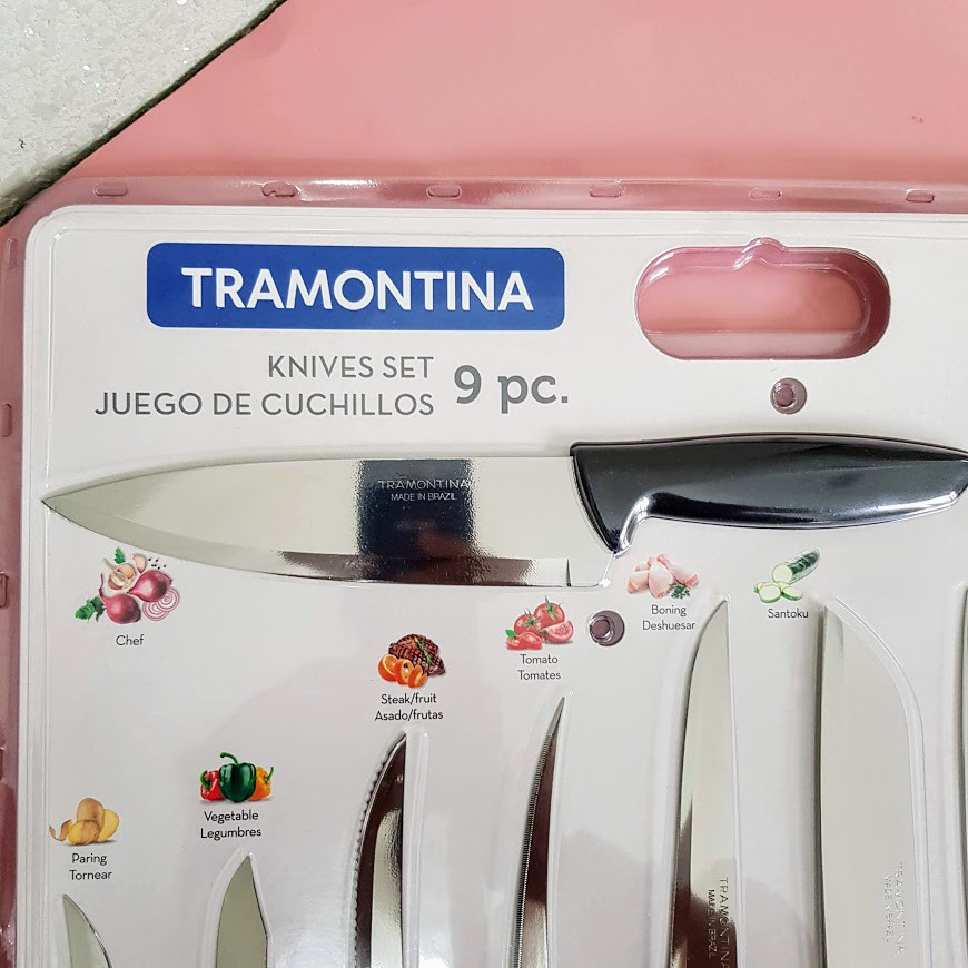 Dao bếp Tramontina Plenus dao tỉa cắt gọt inox 420 bền đẹp