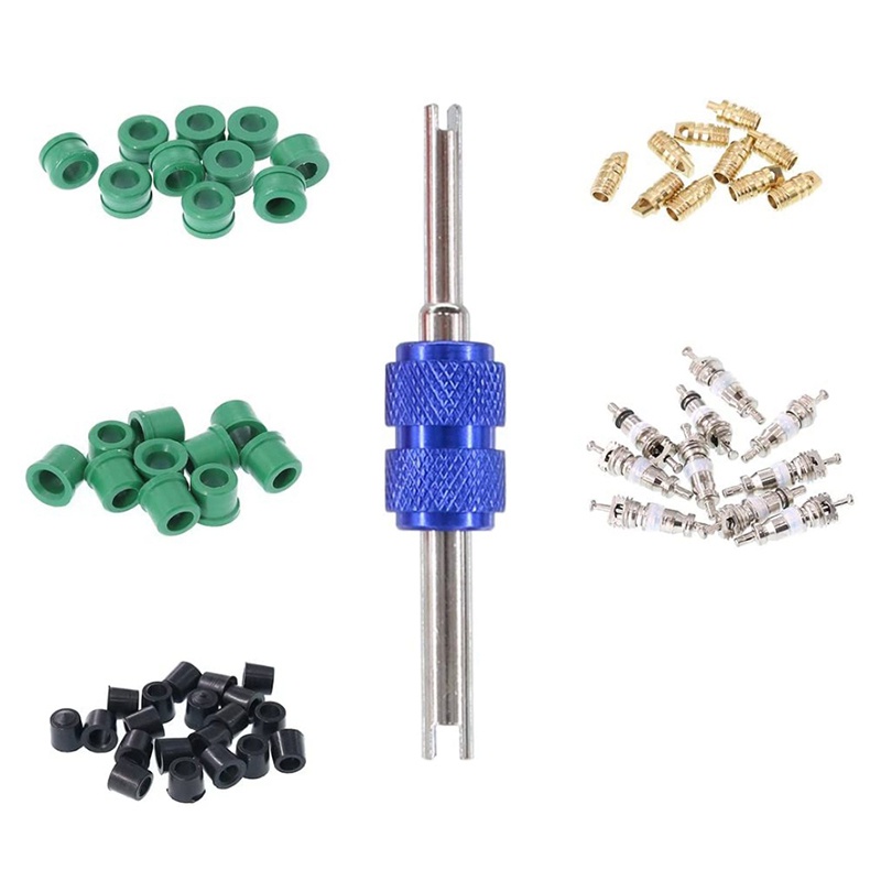[In Stock]71Pcs A/C Air Conditioning Vae Core R12 R134A Refrigeration Vae Core R12 / R134A AC Master Vae Core Repair Kit | BigBuy360 - bigbuy360.vn