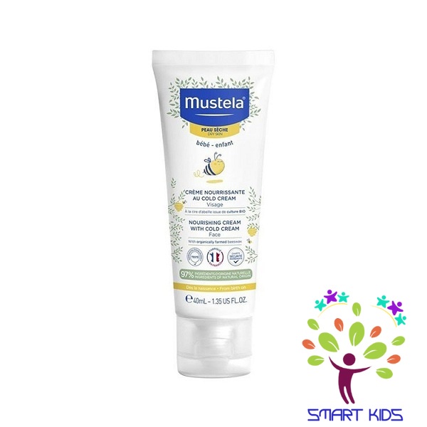 Kem Dưỡng Mặt Da Khô Mustela Nourishing Cream With Cold Cream 40ml Mẫu mới